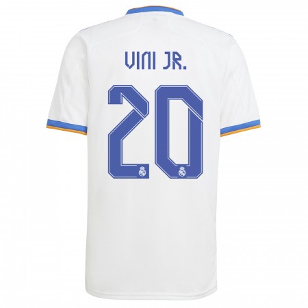 Billiga Fotbollströjor Real Madrid Vinicius Junior 20 Hemma tröja 2021/22 Kortärmad